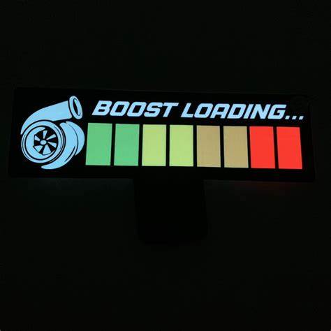 Boost Loading LED Decal