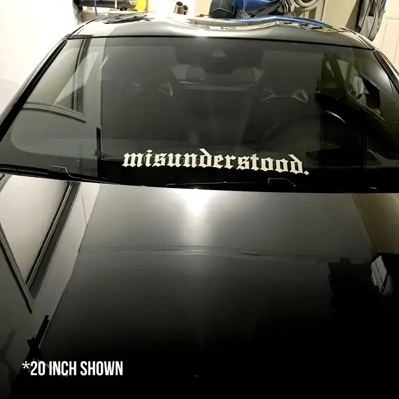 Misunderstood Vinyl Decal