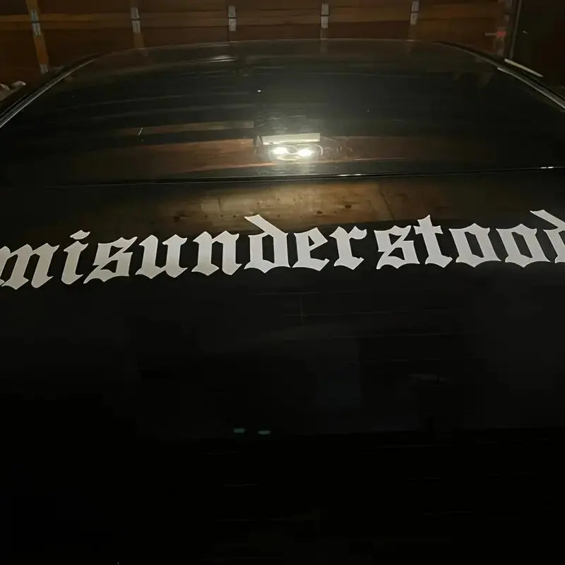 Misunderstood Vinyl Decal