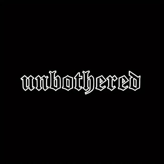 Unbothered Vinyl Decal