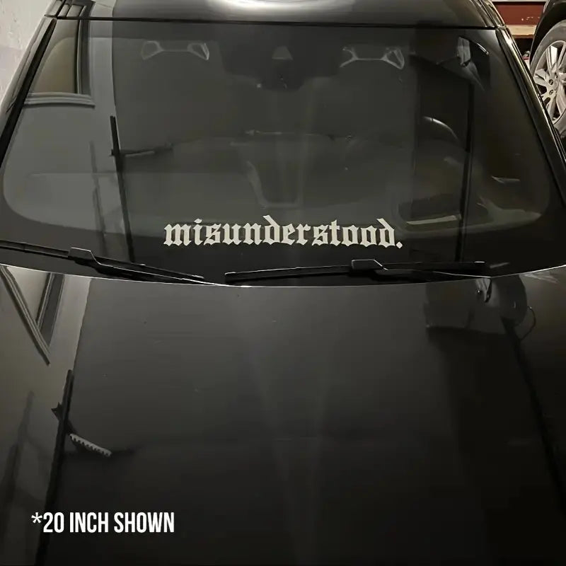 Misunderstood Vinyl Decal